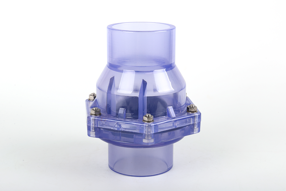 临河透明翻板式止回阀